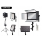 Bresser LED Foto-Video Set 2x LG-1200 72W + 2x Statief